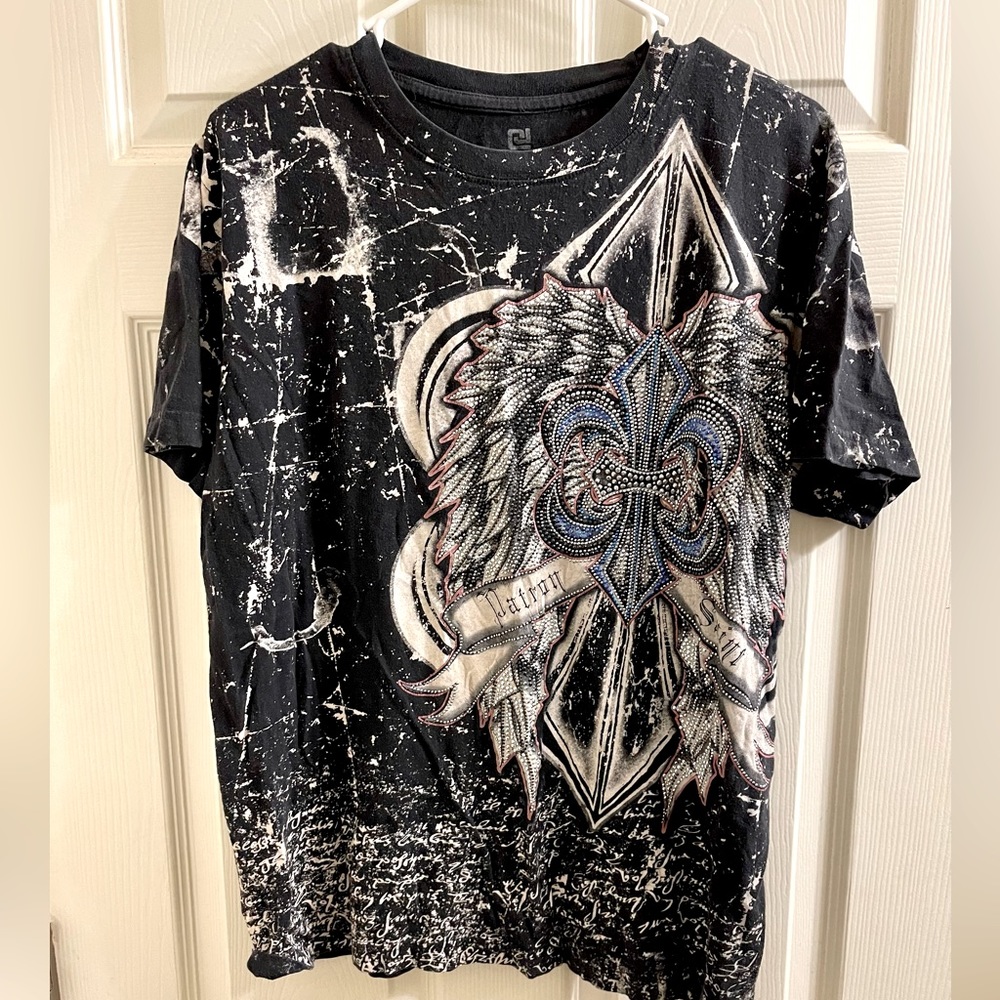 Awesome rhinestone studded shirt